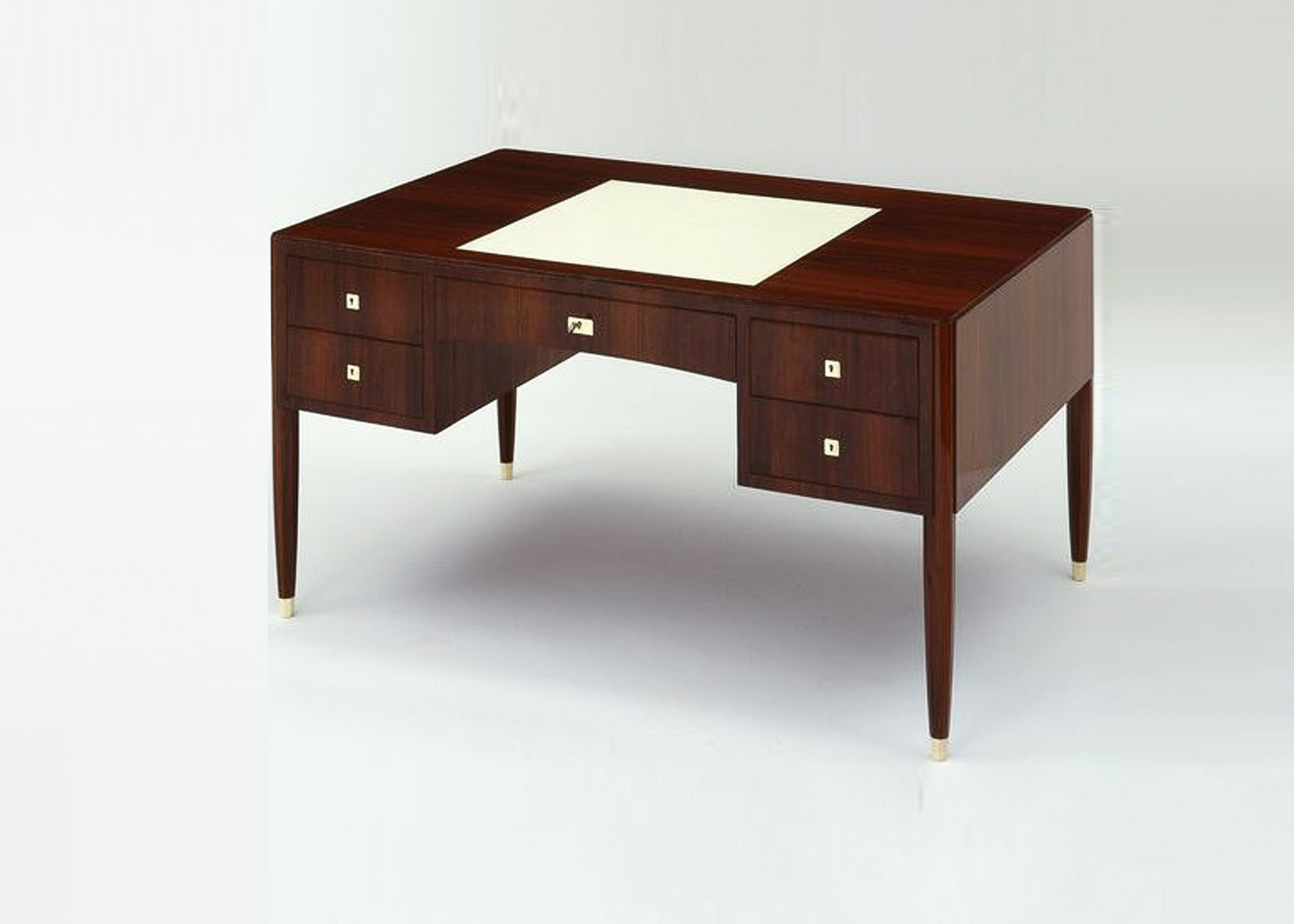 bureau en bois louis mobilier maison leleu