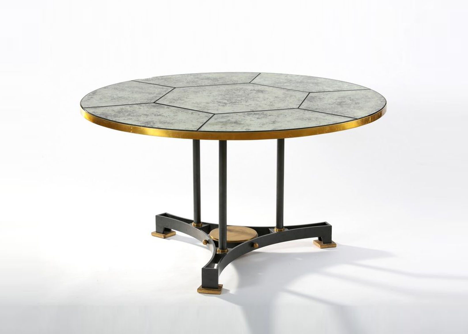 table plateau rond pierre mobilier maison leleu