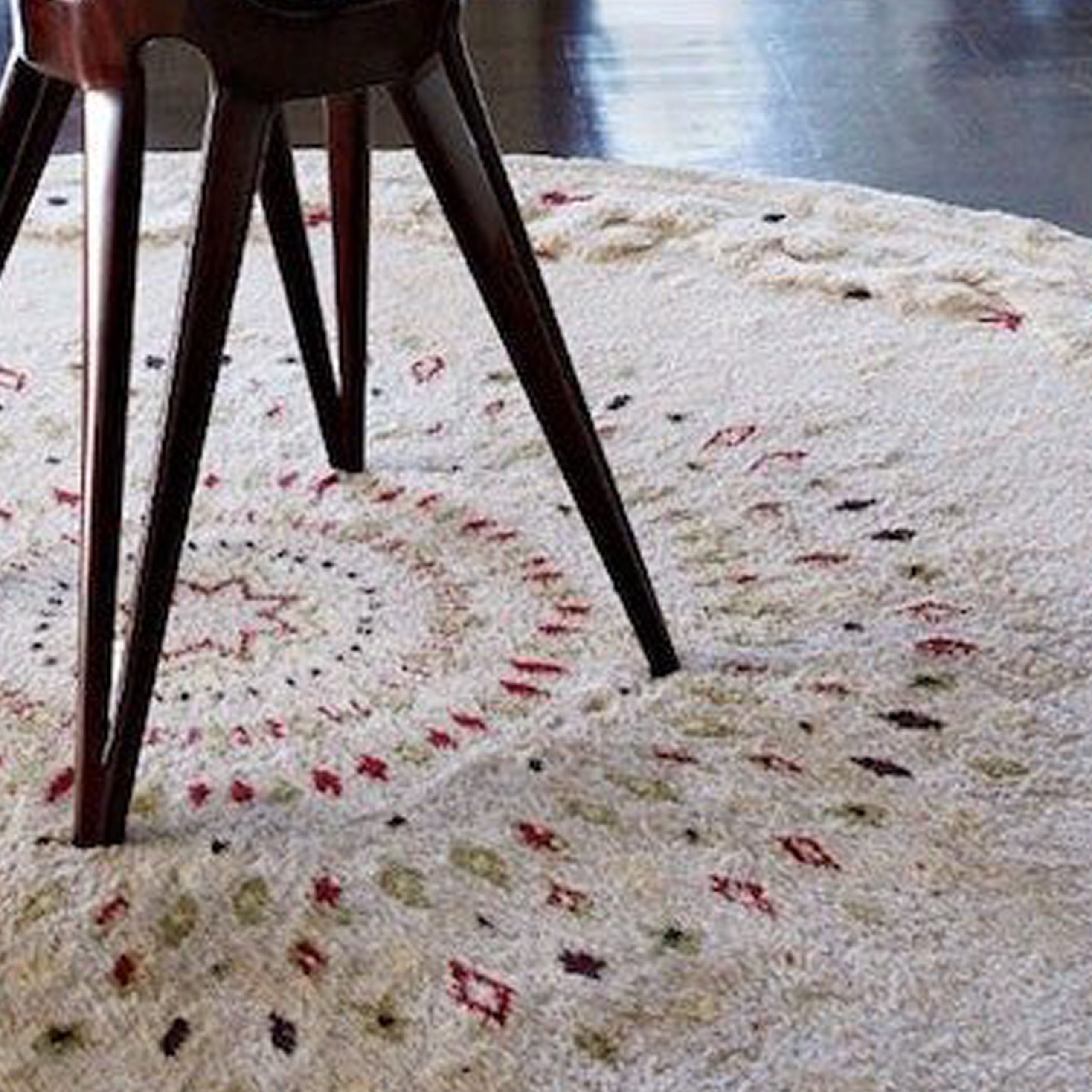 tapis rosace original collection flashback maison leleu